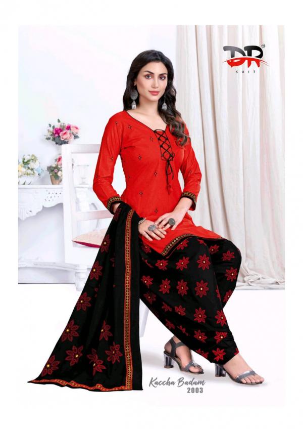 Dr. Kaccha Badam Vol-2 Cotton Designer Dress Material